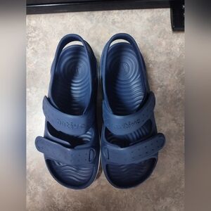 Navy Blue Native Sandals Size J3